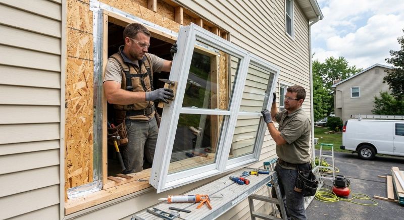 Awning Windows Installation in Marysville, OH