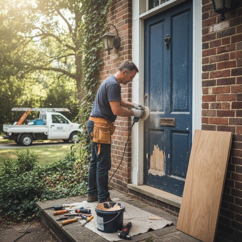 Basement Door Repair in Conroe, TX