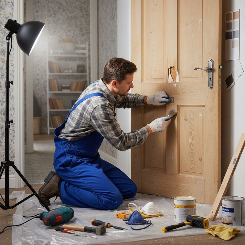 Basement Door Repair in Conroe, TX