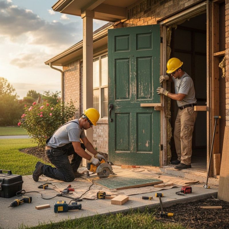 Front Door Repair in Conroe, TX