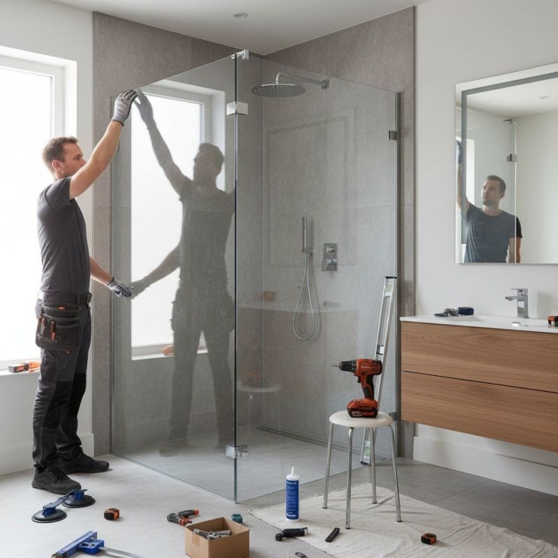 Glass Shower Door Replacement in Conroe, TX