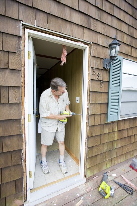Porch Door Repair in Conroe, TX