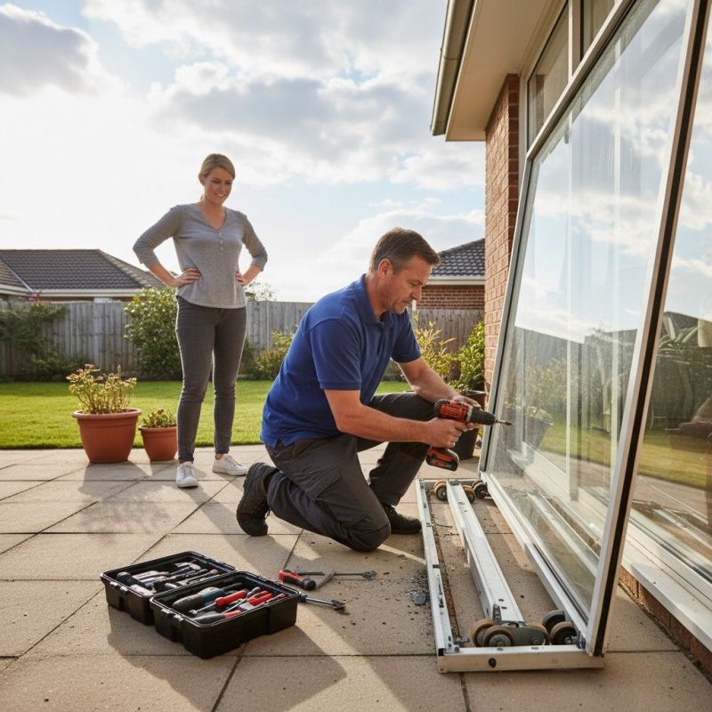 Sliding Patio Door Repair in Conroe, TX